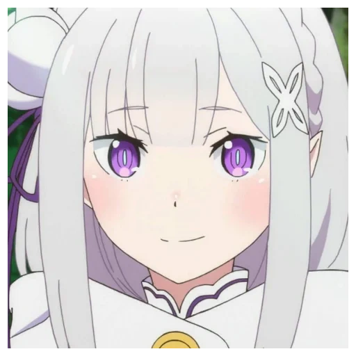 emilia ray zero, re zero emilia, personaggio di anime, emilia e zero avatar, re zero life zero to alternative world