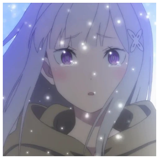 animação, arte de animação, assista anime, re zero 2 emilia, re zero vivendo zero para um mundo alternativo