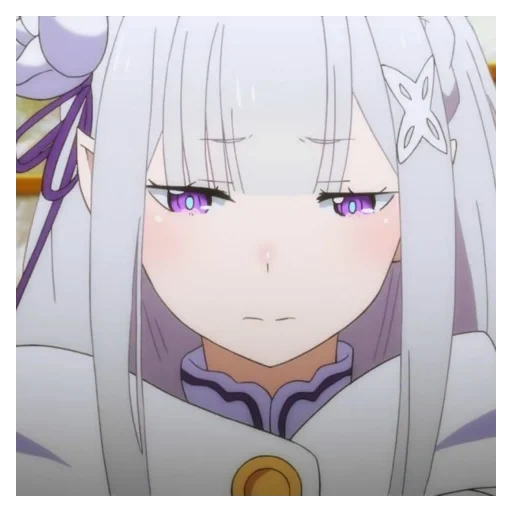 эмилия свит, эмилия ре зеро, emilia re zero, эмилия аниме сотня, эмилия ре зеро аватар