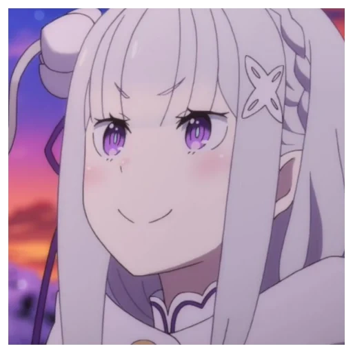 emilia, emilia tan, emilia re zéro, emilia re zéro, personnages d'anime