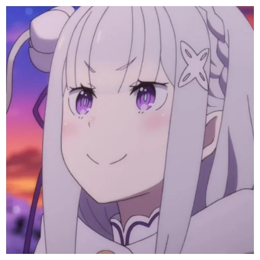 emilia, emilia don, emilia ray zero, emilia re zero, karakter anime