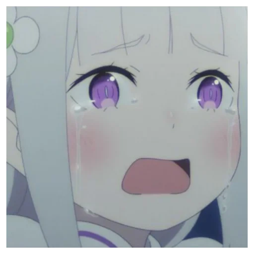 anime, el lindo anime, el anime es simple, personajes de anime, little emilia re cero