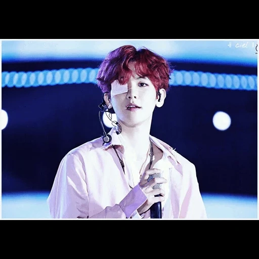 экзо айдол, бен бэкхен, baekhyun exo, бен бекхен ехо, exo baekhyun 2016 concert