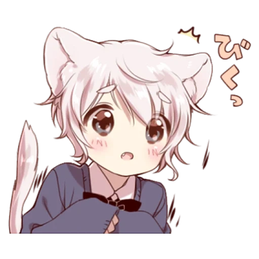 chibi kun, no chibi, lovely anime, milo nekoyanagi, administration cats