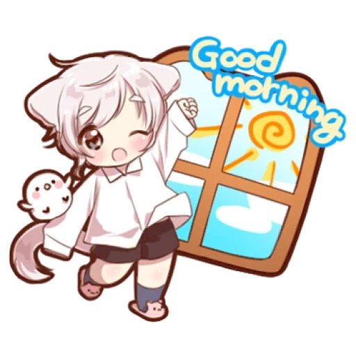 chibi, chibi some, bunny-kun, anime cute, stickers china is some