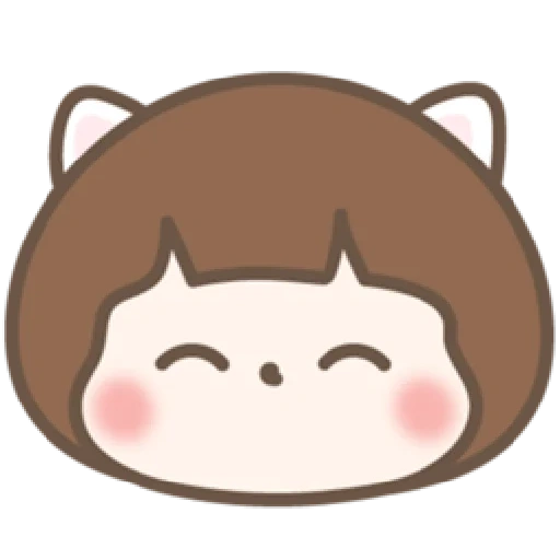 joli, kawaii, un jouet, anime mignon, emoji anime