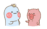kawaii, a toy, pink pig, cute drawings, cute drawings of chibi