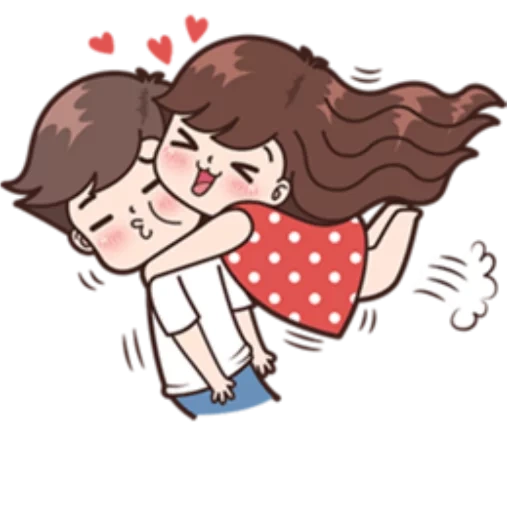a couple, lovely couples, cute couple, hug people, anime cute drawings