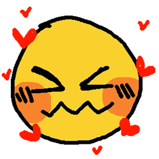 amino smiling face, lovely smiling face, a bewildered smiling face, emoji, smiling face meme is cute