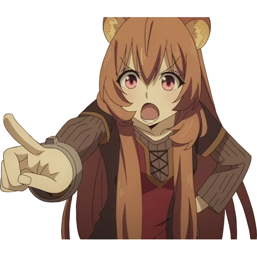 raftalia, raphtalia, xerife peludo, tate no yuusha no nariagari