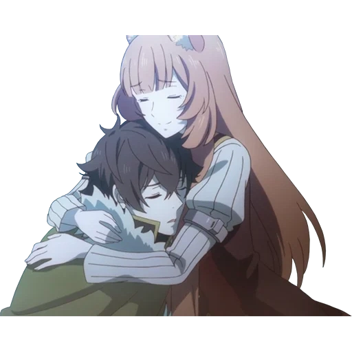 raphtalia, pareja de animación, tateno yusha, pleurous vellosidades arena, tateno yuusha nariagari