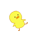 chick, pato amarillo, chick lindo, chick amarillo, lindo pollo de dibujos animados