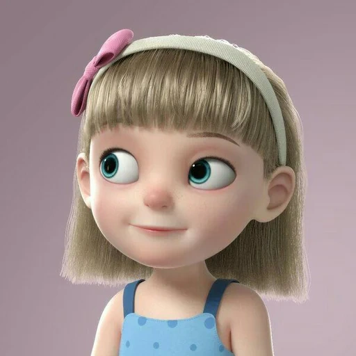 child, girl, character, cute cartoon, cartoon girl