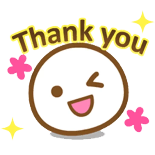 teks, emoji, gif thank you, thank you winter model