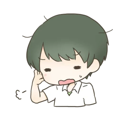 picture, bts chibi, sad, sonmin art, lovely anime