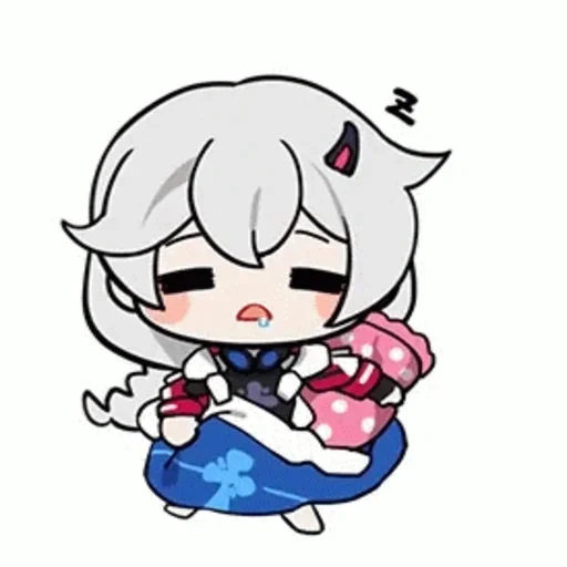 parede vermelha aberta vermelha, imagem de anime, honkai impact, personagem chibi, abertura vermelha afeta chibi