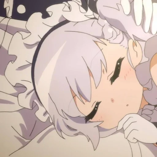 animation, animation creativity, lovely cartoon, cartoon characters, kobayashi's maid