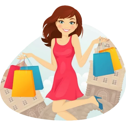 шопинг, шоппинг, женщина, покупки, online shop