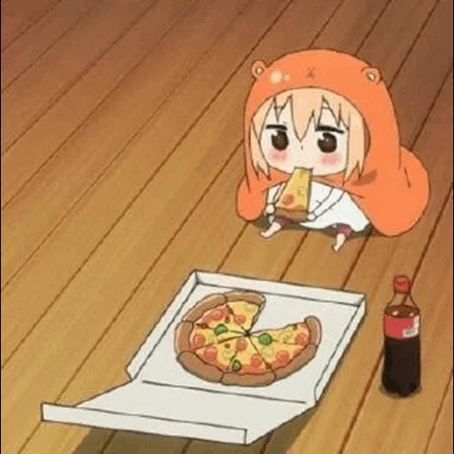 umaru, omaru chen, omaru chen xiao, omaru bermuka dua, anime two-face sister omaru