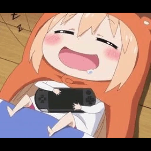 umaru, hermana umaru, two carted sister umaru, two carted sister umaru 1, anime hermaru de dos cara