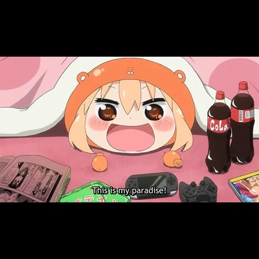 umaru, umaru chan, umaro tian, anime de umar, two carted sister umaru