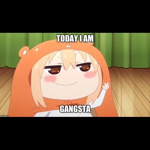 umaru, omaru chen, anime daimaru chen, himouto umaru chan, omaru bermuka dua