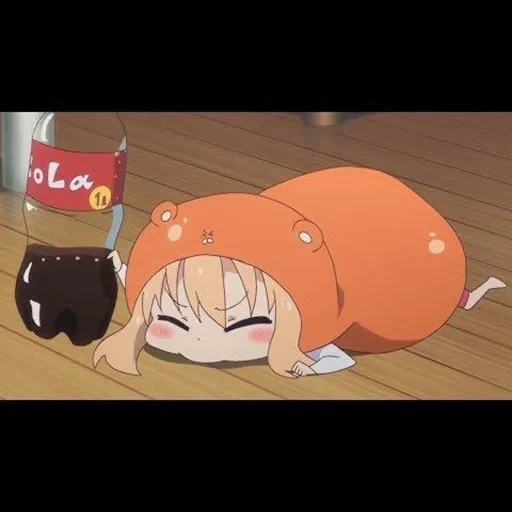 umaru, umaru chan, umaro tian, cansado umar, anime maru chan