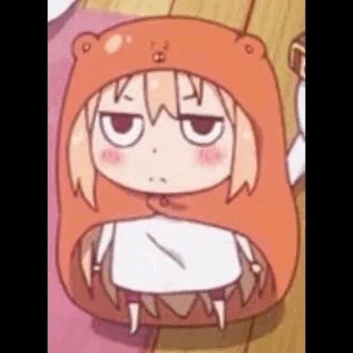 umaru, umaru chan, zwei mit zwei gefällen umaru chibi, zwei mit zwei gefällen umaru umaru, zwei mit zwei gesichtern geschlagene schwester umaru staffel 1 voice schauspiel jast