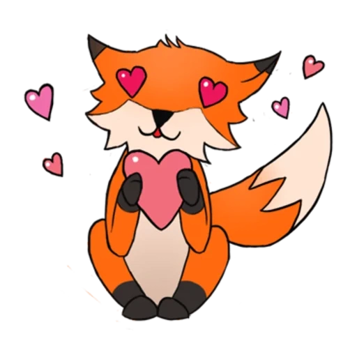 volpe, volpe, pappy fox, pokemon fox, la volpe è un dolce disegno