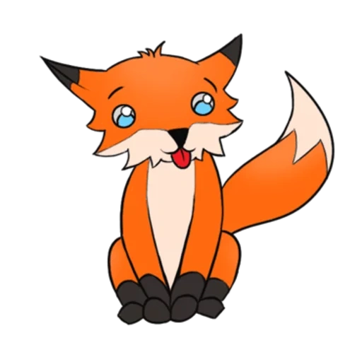 fox, iza fox, fox fox, the fox has a ball, cartoon fox