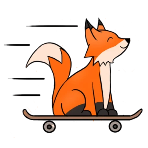 raposa, desenho da raposa, fox desenhando filhos, um desenho simples de raposa, perfil da fox cartoon