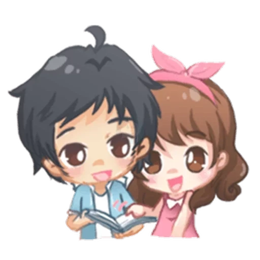 amore, immagine, idee anime, hasbik ale, personaggi chibi