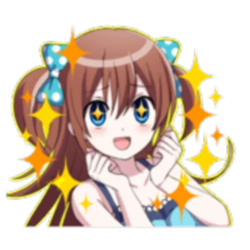 anime, arte de anime, honoka kawaii, personagens de anime, anime etotama eto tamashii