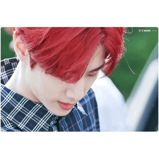 mec, fond d'écran bts 2019, got7 mark cheveux roux, le propriétaire de mon cœur, bts namjun cheveux roux