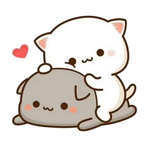 kucing kawaii, kitty chibi kawaii, gambar kawaii yang lucu, kucing kawaii yang cantik, kandang kawai chibi love