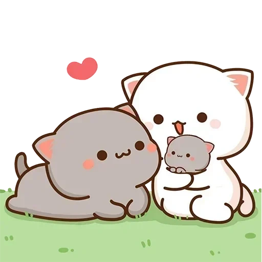 kitty chibi kawaii, gambar chibi yang lucu, gambar sayang itu lucu, gambar kawaii yang lucu, gambar kucing lucu