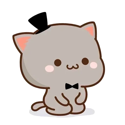 kawaii, kucing chibi, katiki kavai, kucing kawaii, gambar kawaii yang lucu