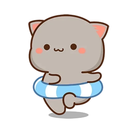 kucing chibi, katiki kavai, gambar kawaii yang lucu, gambar kucing lucu, gambar kucing lucu