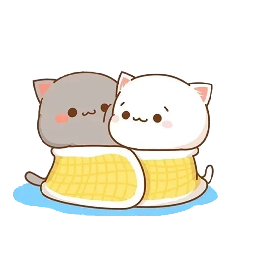 mochi cat goma, gambar lucu, gambar kawaii yang lucu, gambar kucing lucu, love cats kawaii