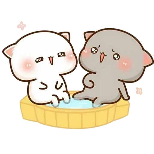 selo de chibi chuanchuan, amor de selo de kawai, selo kawai, amor do selo hejing chibi, casal de amor de chuanjing chibi seal