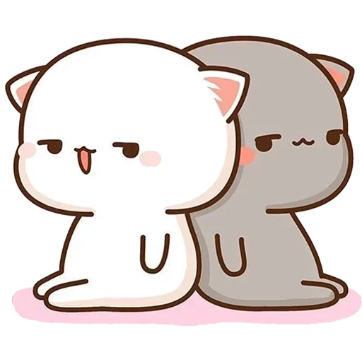 kawai seal chibi, die süße kavai-robbe, mochi mochi pfirsichkatze, die liebe der kavai-robben