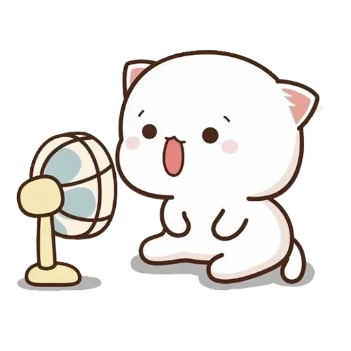 kucing, kucing mochi, katiki kavai, kucing chibi lucu, gambar kawaii yang lucu