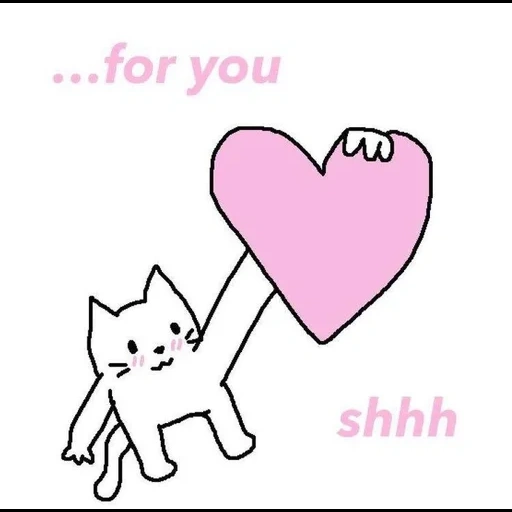die seehunde, funny, i love you, kätzchen aus der familie der katzen, happy valentinstag