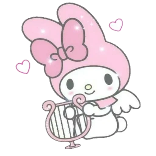 kitty, my melody, hello kitty, melody halloween kitty, hallow kitty melody aesthetics is interesting