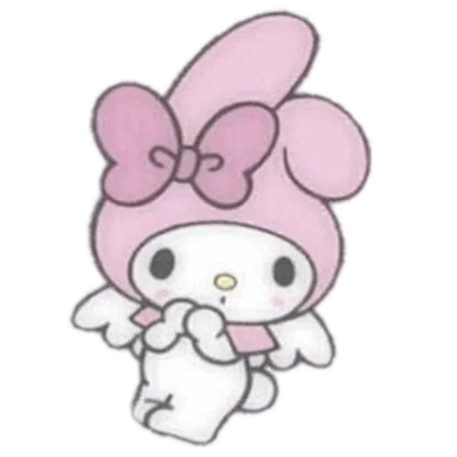 hello kitty chibi, melodi hello kitty, dibujo de hello kitty, melodi hallow kitty, dibujos hallow kitty