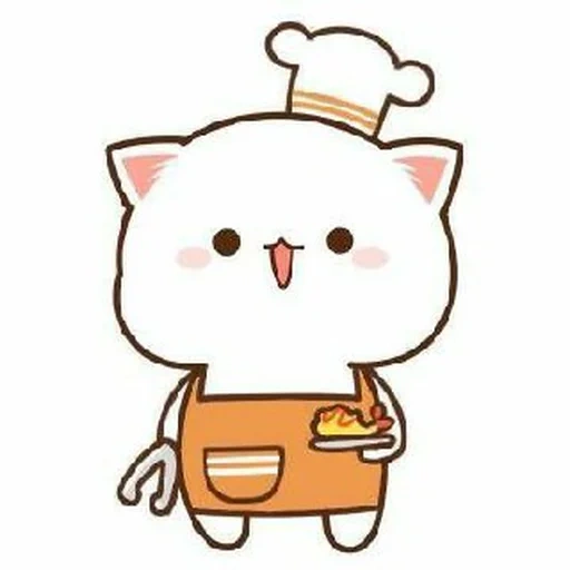 kavay cats, katiki kavai, kawaii cat, cute kawaii drawings, mochi mochi peach cat