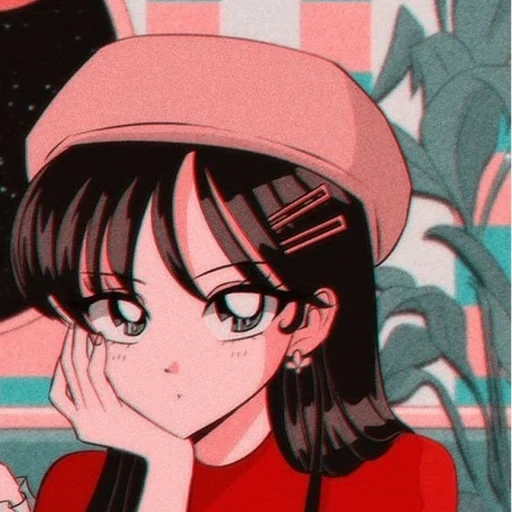 la figura, sailor mars, anime vintage, anime girl, i personaggi degli anime