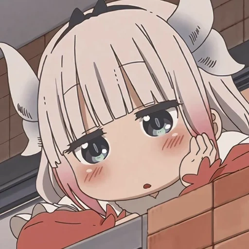 cartoon cute, kobayashi san, kavai animation, kanna kamui, sakura-tyan cam