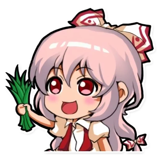 mokou, disco animation, emoting mokou, touhou project, expression disco animation