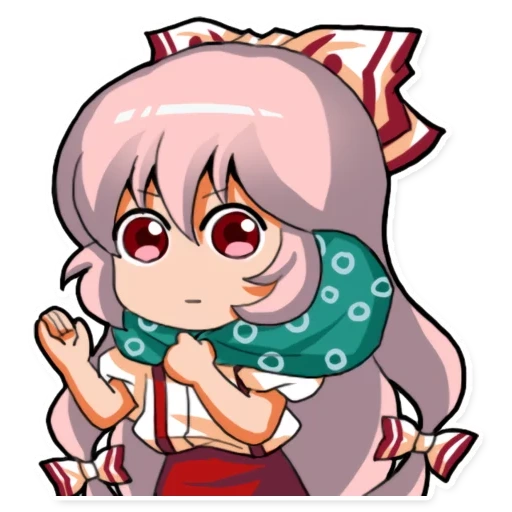 mokou, emoting mokou, mokou fujiware, progetto touhou, fujiware no mokou